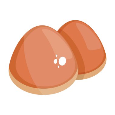 Kuru meyve, düz meşe palamudu ikonu.