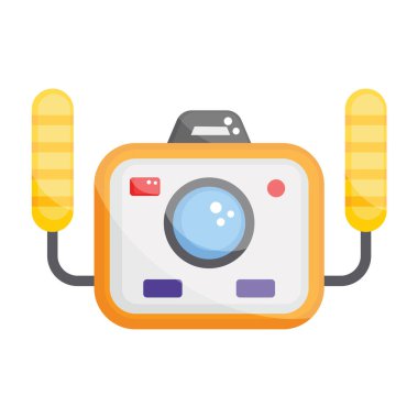 Modern tasarımda sualtı kamera simgesi 