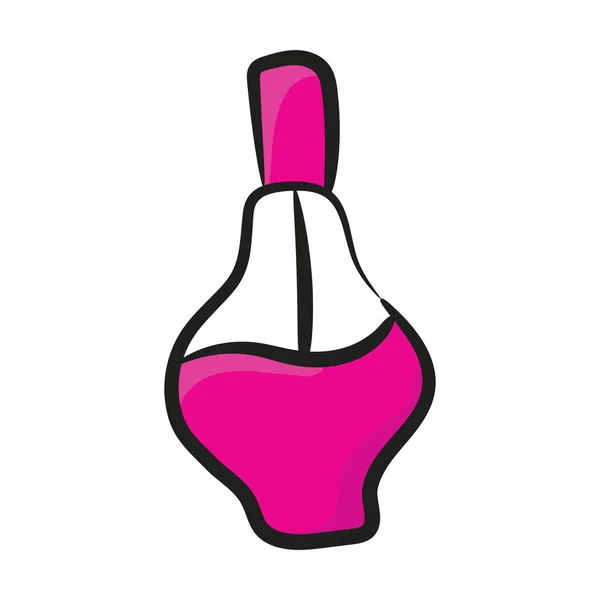 Desenho Desenhado Mão Ícone Perfume —  Vetores de Stock