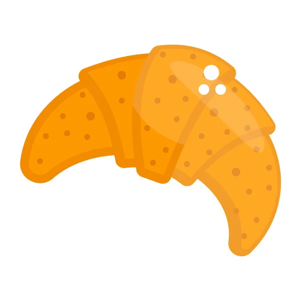 Diseño Croissant Pastelería Vector — Vector de stock