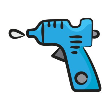 Resim fırçalı renk paleti, boya tepsisi simgesinin düz tasarımı