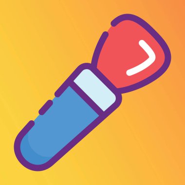 Düz çizgi dizaynında tıraş fırçası 