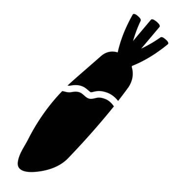 Beyaz turp, salata için kök sebze.  