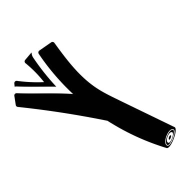 Sağlıklı kereviz ikonu tasarımı, bitkisel sebze konsepti 