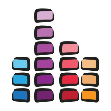 El çizimi biçimdeki ses ana simgesi  