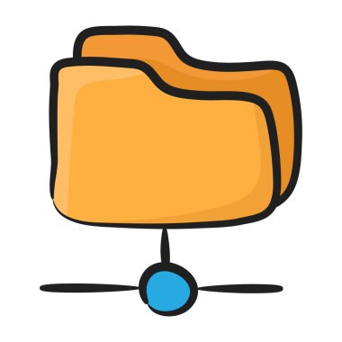 Karalama dizinindeki paylaşılan dizinin simgesi