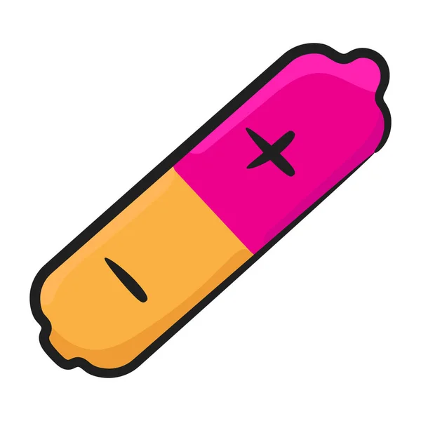 Batteriezellen Symbol Doodle Design — Stockvektor