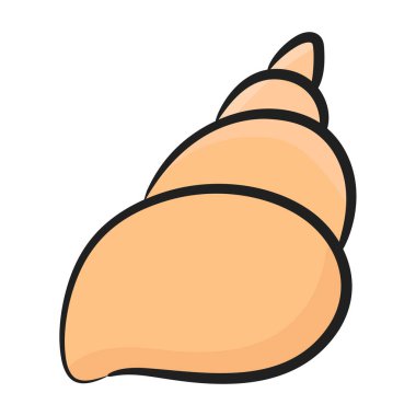 Deniz balıklarının sert koruyucu örtüsü, kabuk simgesi