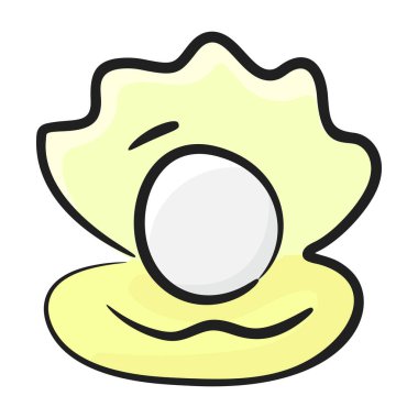 İnci kabuk, deniz balıklarının koruyucu örtüsü, deniz kabuğunun simgesi.