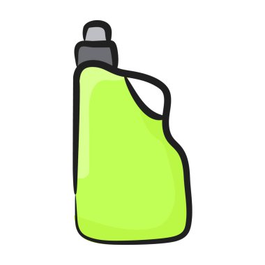 Bulaşık deterjanı vektörü simgesi 