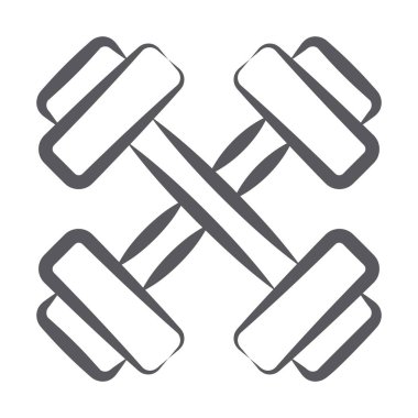 Halter simgesinin elle çizilmiş tasarımı.