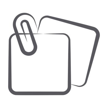 Kağıt ataç, dosya klasörünün karalama simgesi