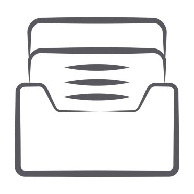 Web sitenizin tasarımı ve uygulamaları için son moda klasör simgesi