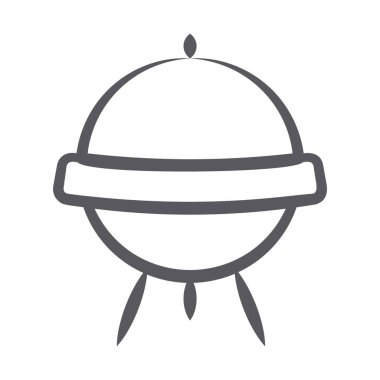 Uzay kapsülünün karalama çizgisi tasarımı, UFO simgesi