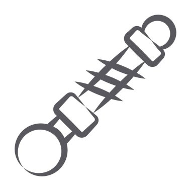 Çizgi tasarımında piston vektörünün dizaynı 