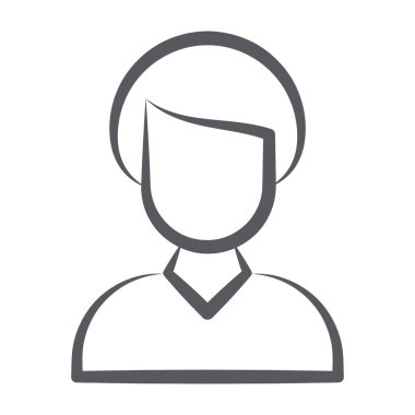 Öğrenci avatar simgesinin el çizimi