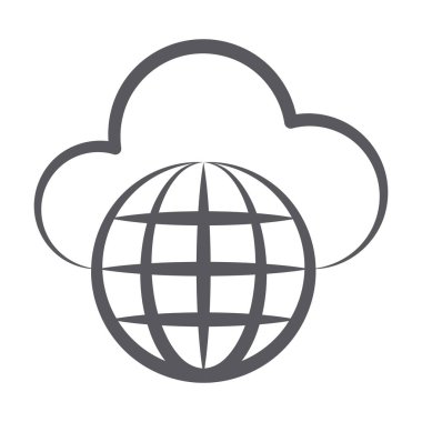 Genel bulut ağ simgesi modayı takip ediyor 