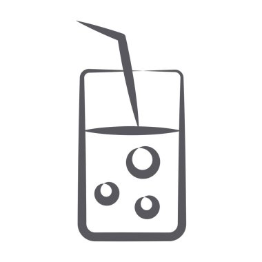 Bir bardak samanlı meyve suyu, el yapımı meşrubat. 