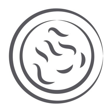 Biyolojik test levhası, petri kabının karalama çizgisi simgesi 