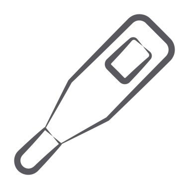 Sıcaklığı ölçmek için klinik analog termometre