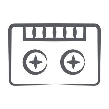 Manyetik teyp kayıt biçimi, ses kaset simgesi 