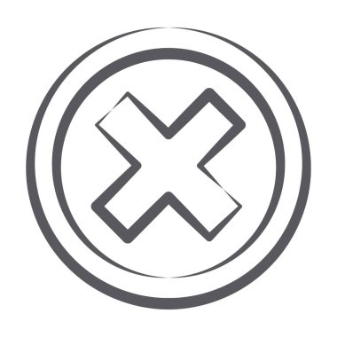 Yuvarlak arkaplanda çıkış düğmesi simgesi, düzenlenebilir vektör.