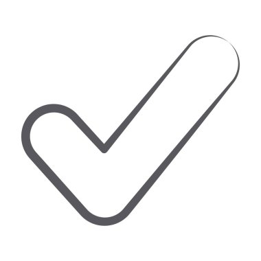 Tik vektörünün karalama simgesi işaretlendi 