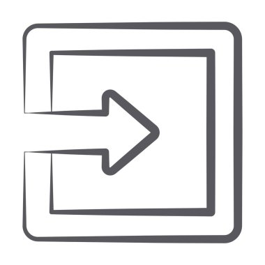 Karalama biçiminde giriş vektörü kavramında ok.