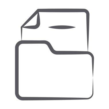 Web siteleri ve mobil uygulamalar için satır dizinindeki dizin simgesi. 