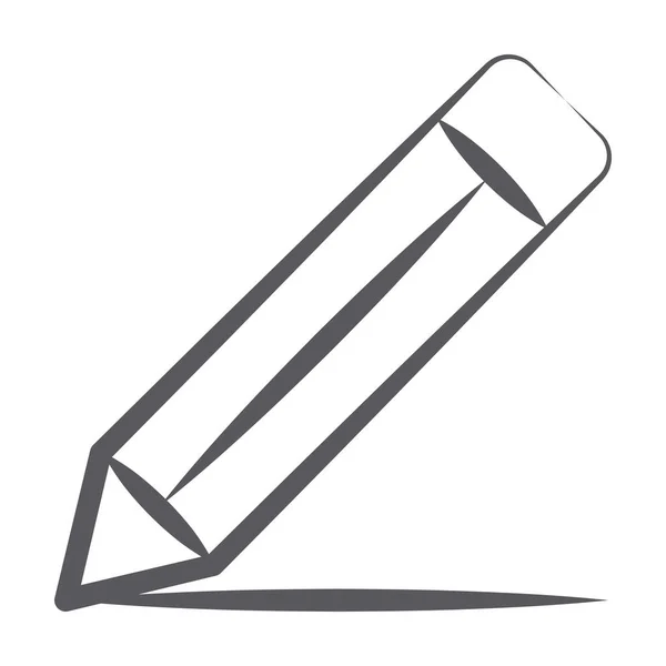 Doodle Line Векторна Піктограма Дизайну Текстового Редактора — стоковий вектор