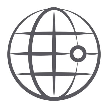 Tarayıcının vektör biçimi, www simgesi 