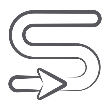 Dönüş konsepti, harita broşunun simge biçimi