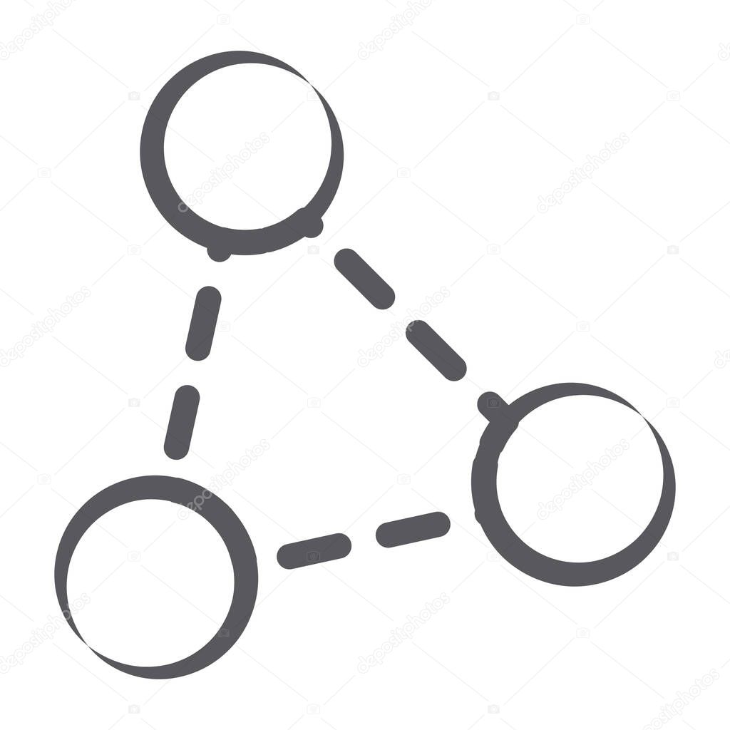 Data share icon style in editable line style 