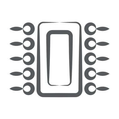 Mobil ram vektörü modern doğrusal biçim, bilgisayar belleği