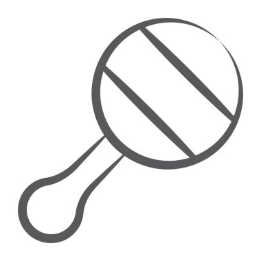 Çıngırak, çizgi simgesi olarak bilinen gürültülü bir enstrüman