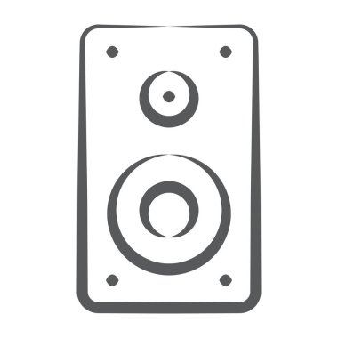 Moda tarzı bir ses sözcüsü vektörü 