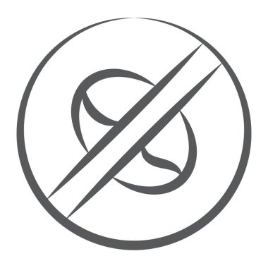 Sabun yasak vektör, hijyen sabunu. 