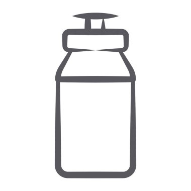 El yapımı su şişesi, spor şişesi. 