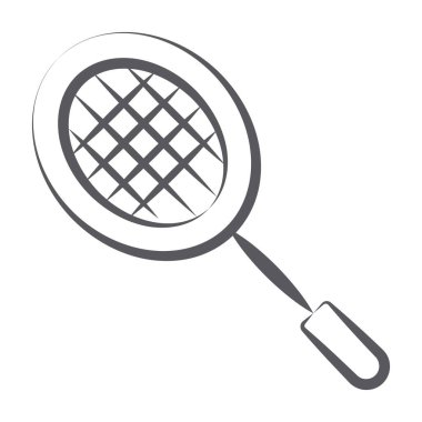 Raketin el çizimi grafik sanatı 