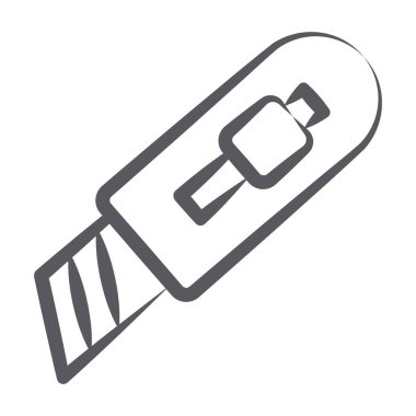 Kâğıt kesme bıçağı, alet bıçağı.