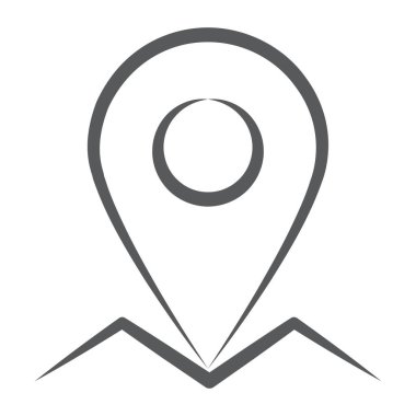 Düzenlenebilir biçimdeki konum imleci simgesi, harita imleci 