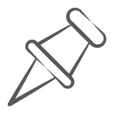 Pulpin simgesinin moda çizgi vektör tasarımı