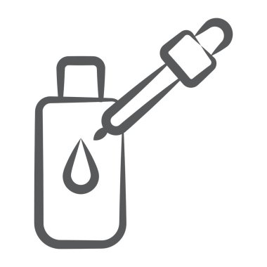 Asal simgenin modaya uygun vektör tasarımı