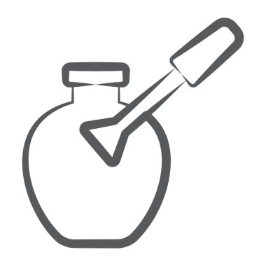 Koku simgesinin moda tasarımı.