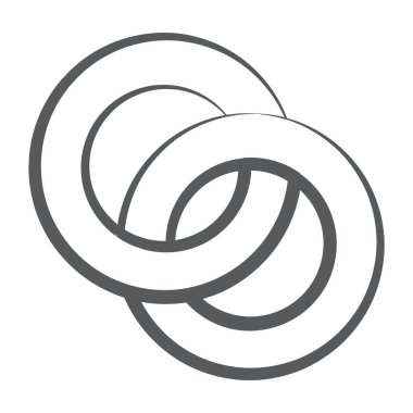 Satır biçiminde bilezik simgesinin güzel tasarımı 