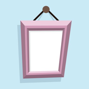 Poster resim çerçeve simgesi. Grafik tasarımı için mükemmel 