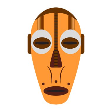 Kültürel yüz maskesi taşıyıcısı, tören kostümü olarak kullanılır. 