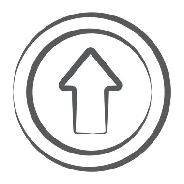 Gönderme okunun bir simge biçimi, veri gönderme konsepti vektörü 