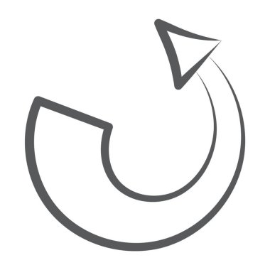 Vektörü düzenlenebilir satır simgesinde yeniden yükle