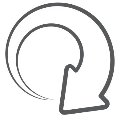 Vektörü düzenlenebilir satır simgesinde yeniden yükle